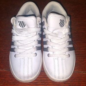 Kswiss Gray & White Kids Sz 13
